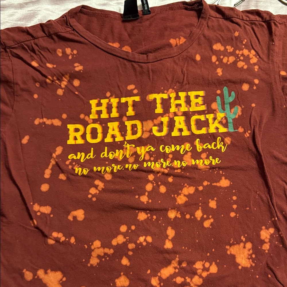 Cruel Girl Brown Graphic T-Shirt